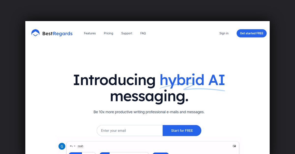 Bestregards Showcase