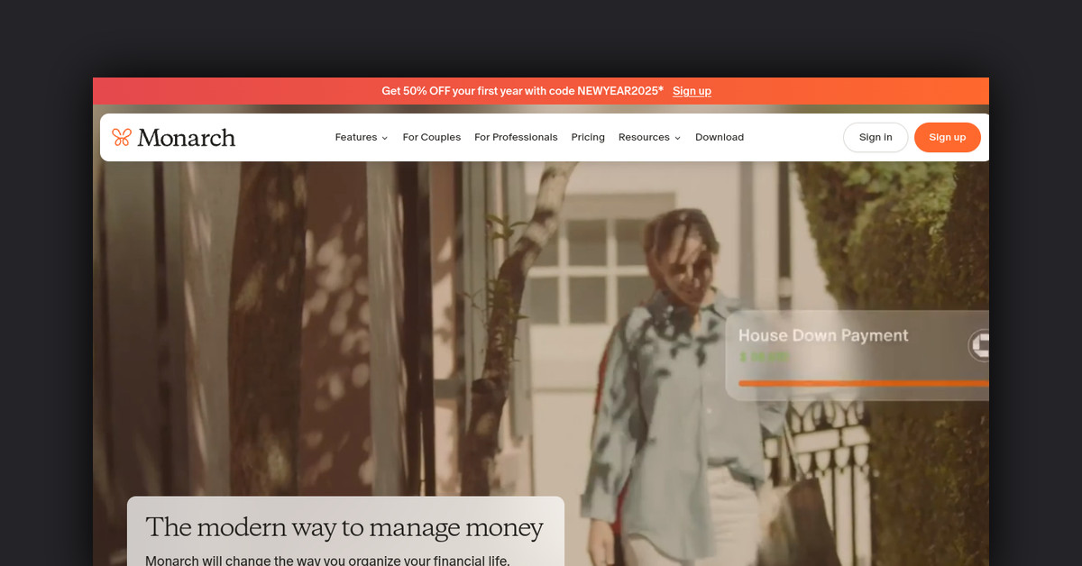 Monarch money Showcase