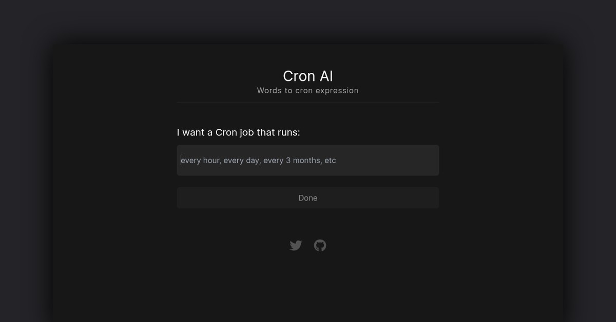 Cron AI Showcase