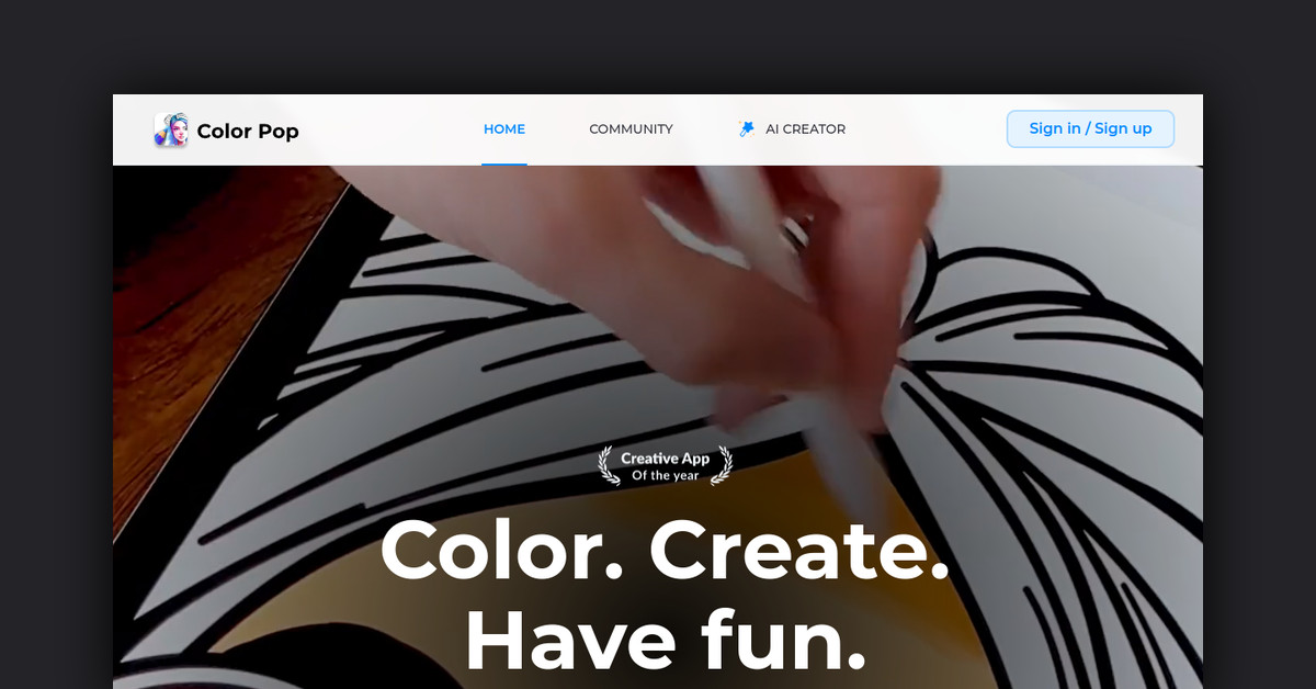 Color Pop AI Showcase