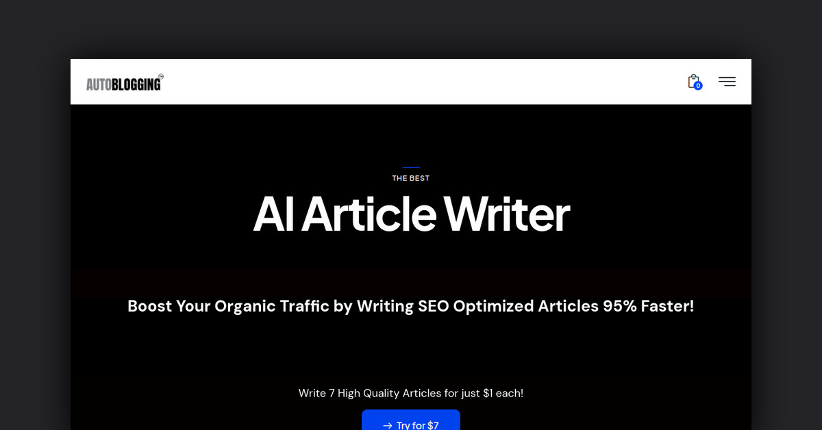 Autoblogging Showcase