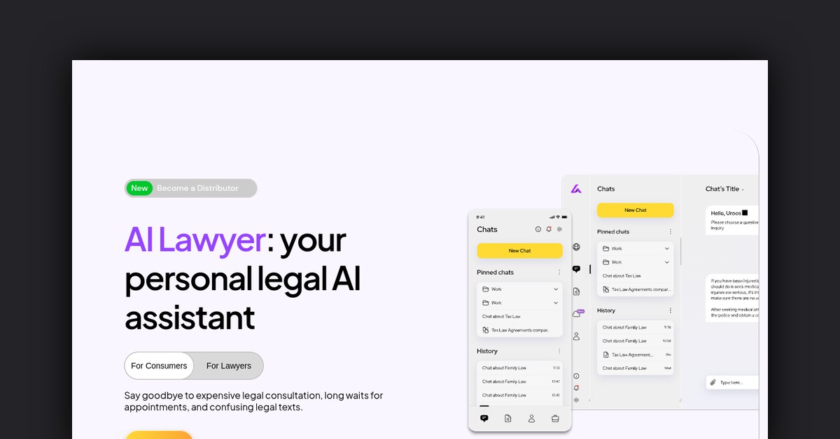 AI Lawyer Showcase