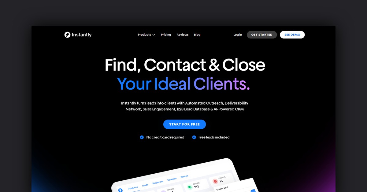 Instantly.ai Showcase