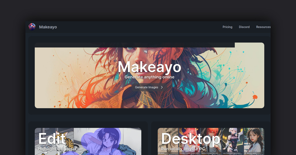 Makeayo Showcase