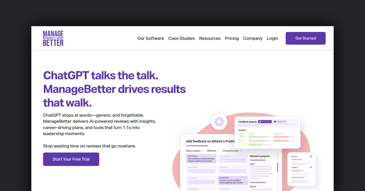 Managebetter Showcase