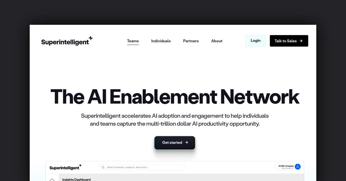 Superintelligent Showcase