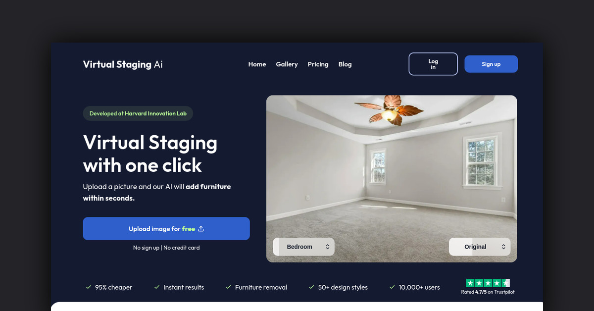 Virtual Staging AI Showcase