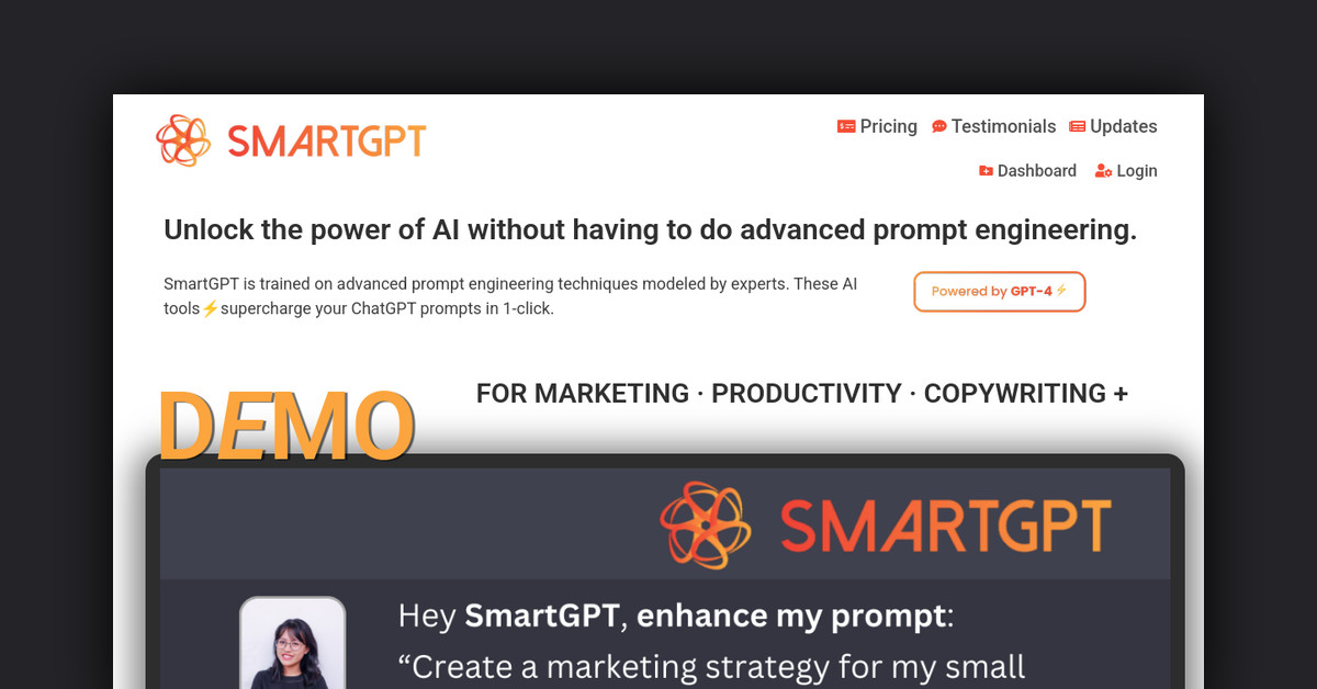 SmartGPT Showcase