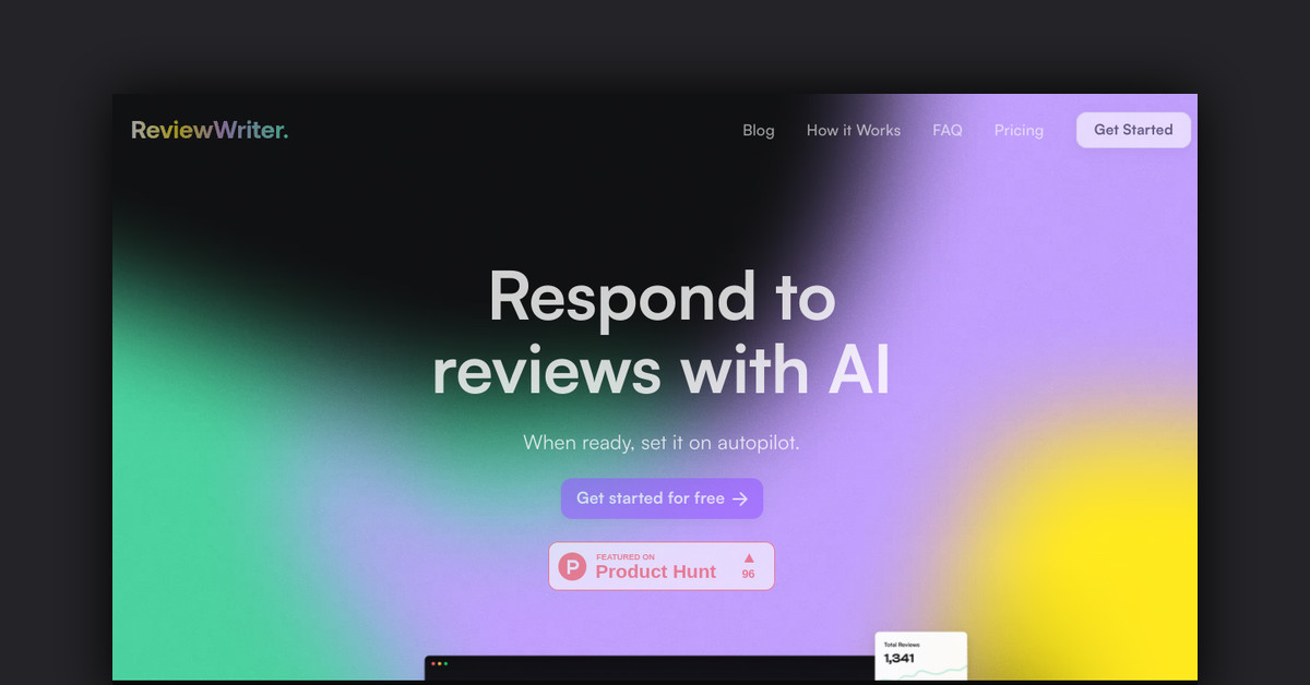 Review Writer Showcase