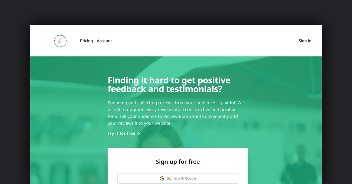 Review Bomb Me Showcase