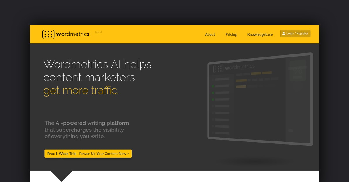 Wordmetrics Showcase