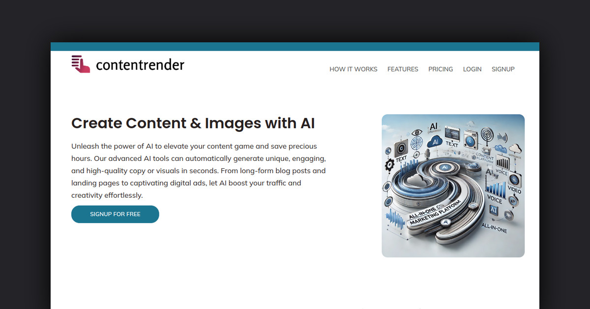 Content Render Showcase