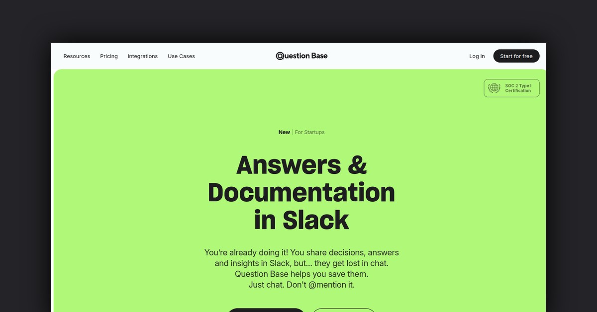 Question Base Showcase