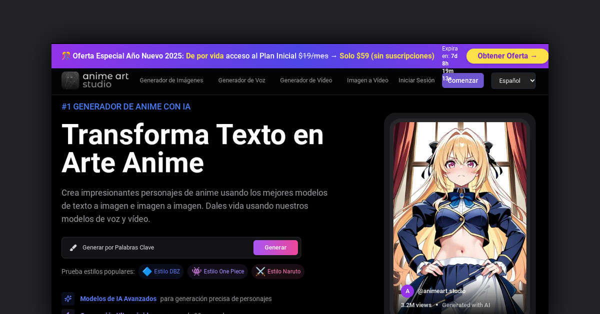 Anime Art Studio Showcase