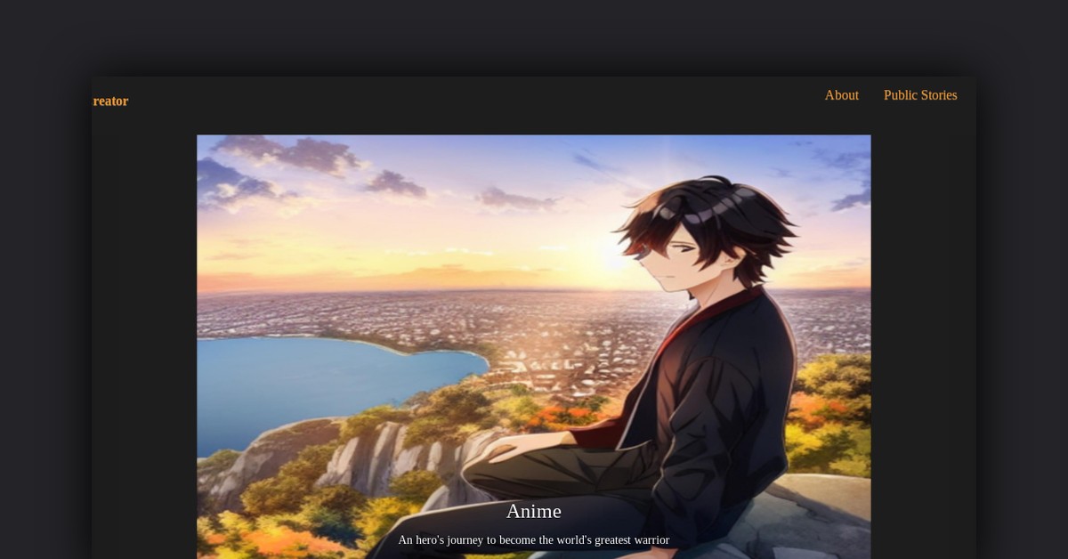 Custom Story Creator Showcase