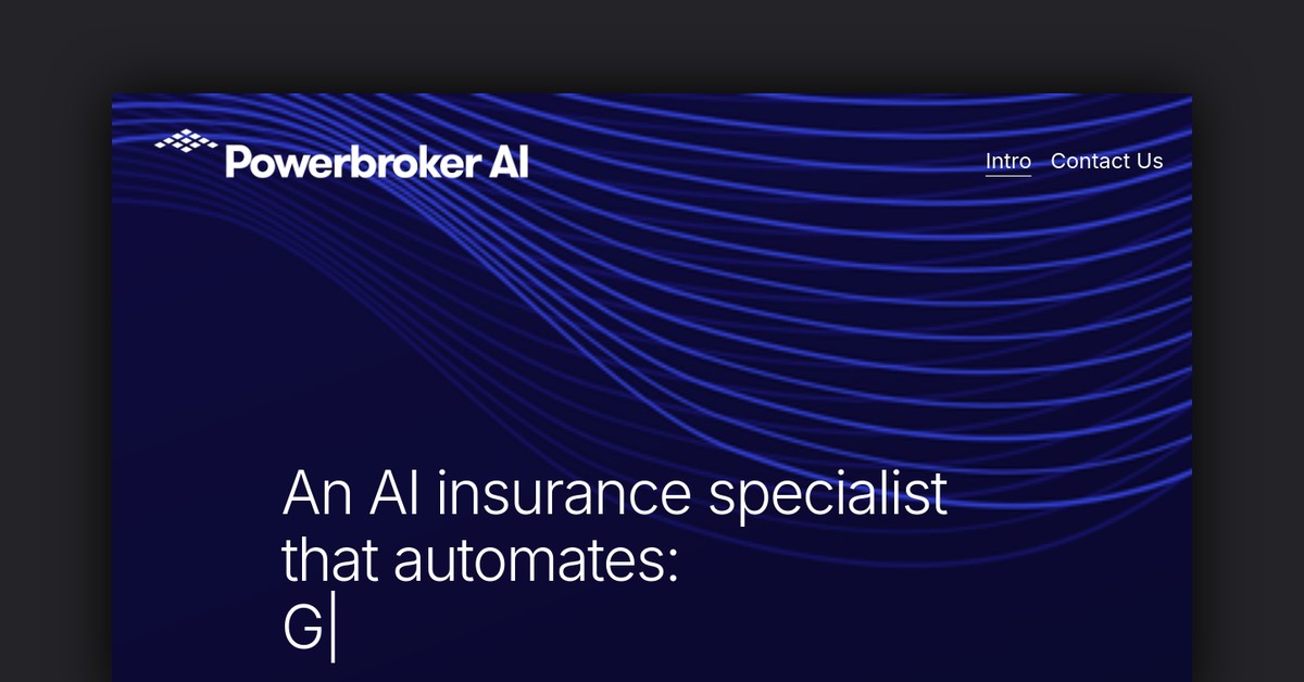 Powerbroker AI Showcase