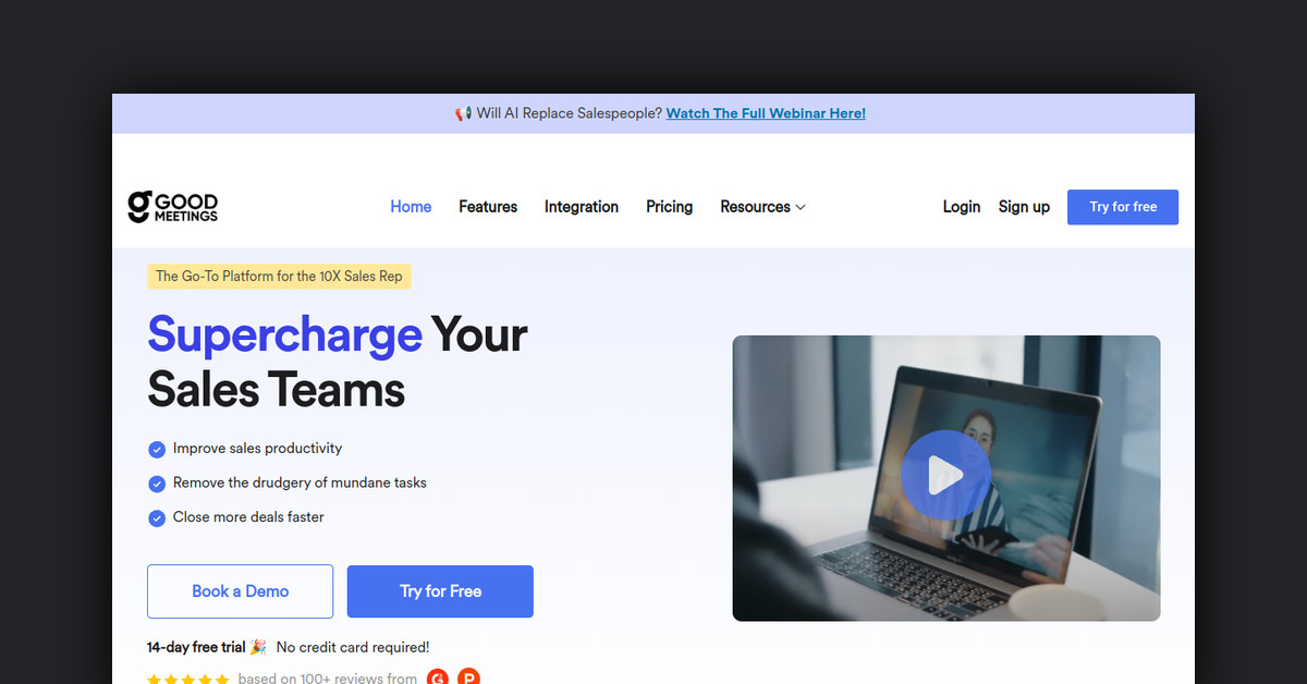 Goodmeetings Showcase