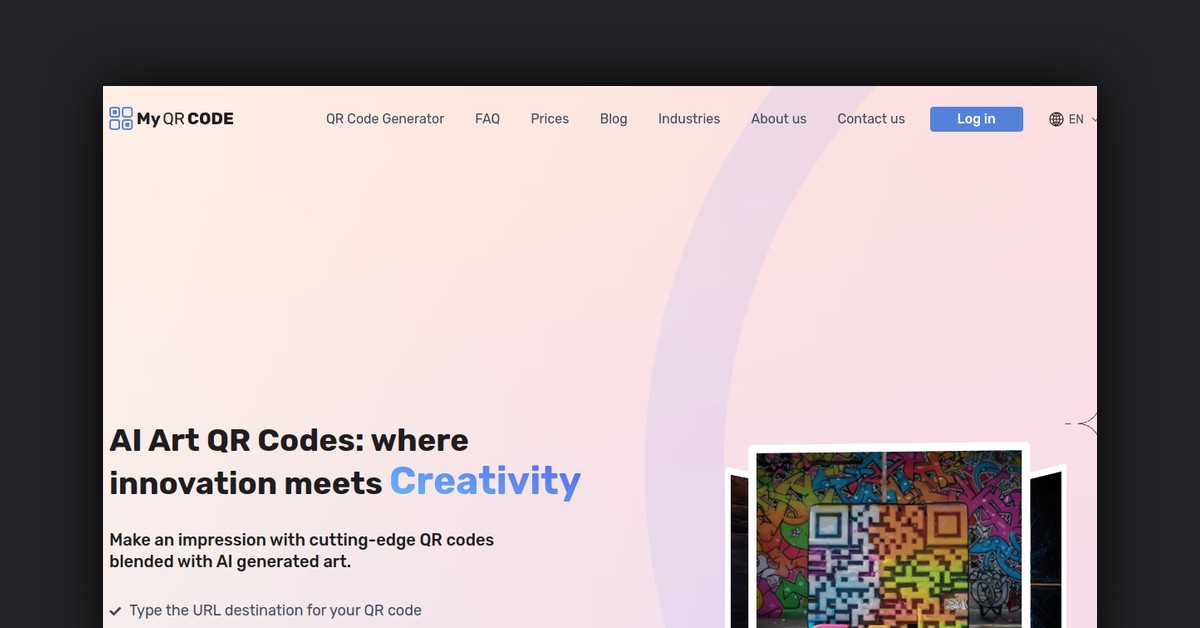 AI QR Code Generator by MyQRCode - Callin