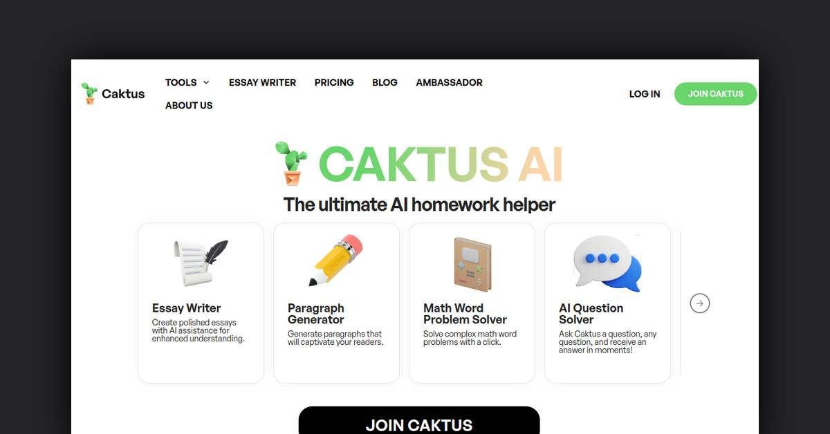 Caktus Showcase