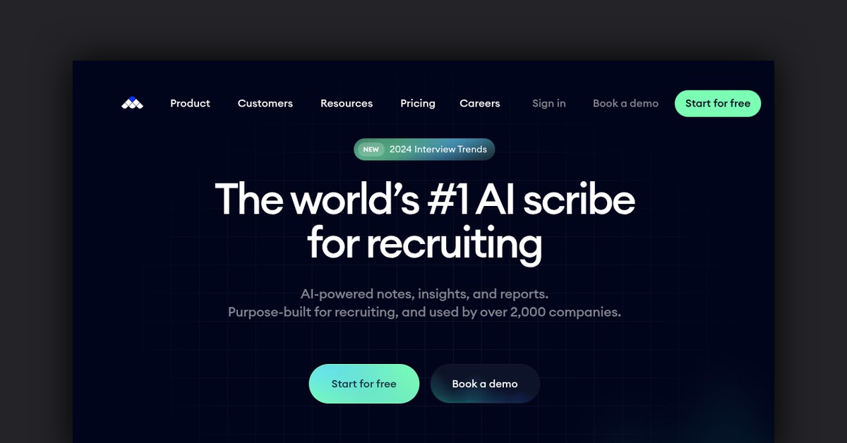 Metaview in AI apps directory