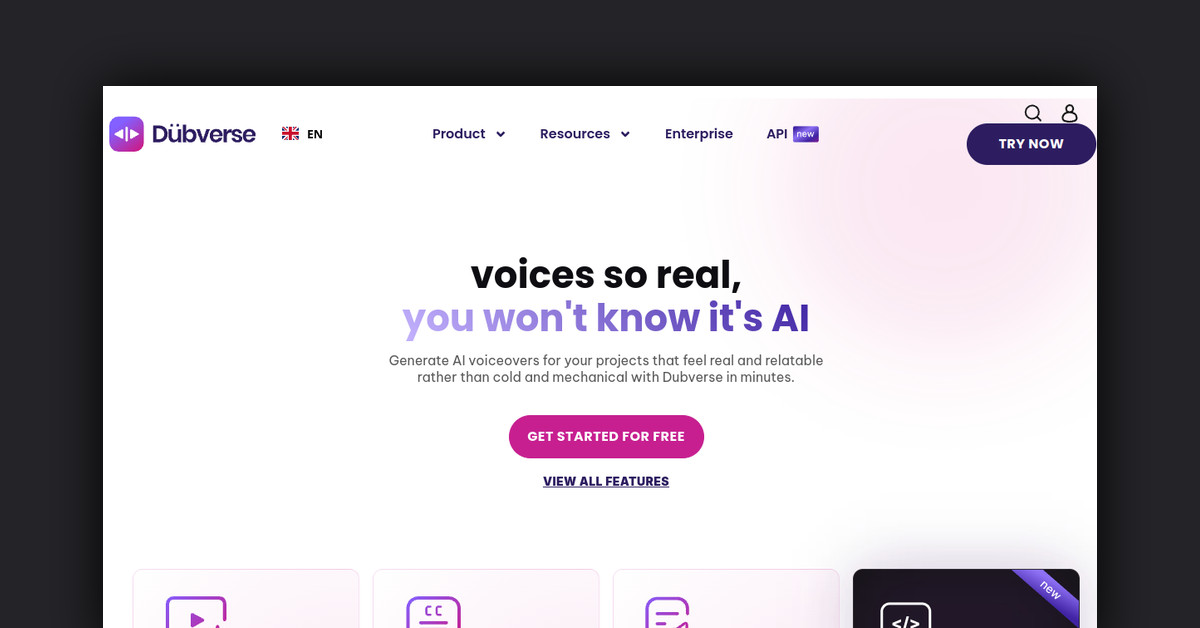 Dubverse.ai Showcase