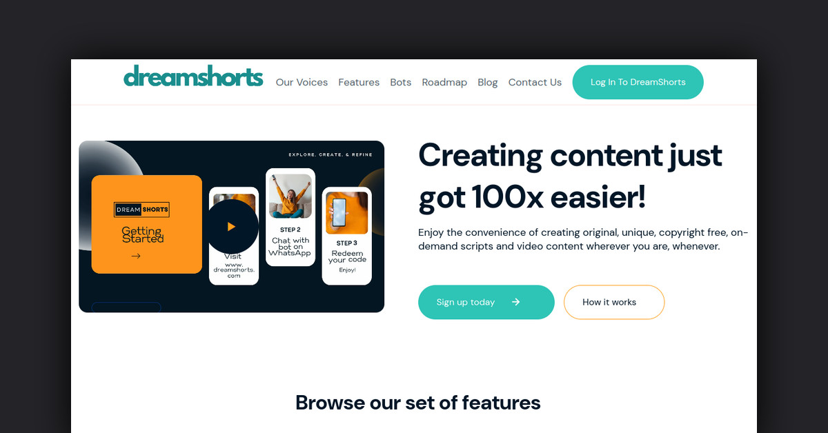 DreamShorts Showcase