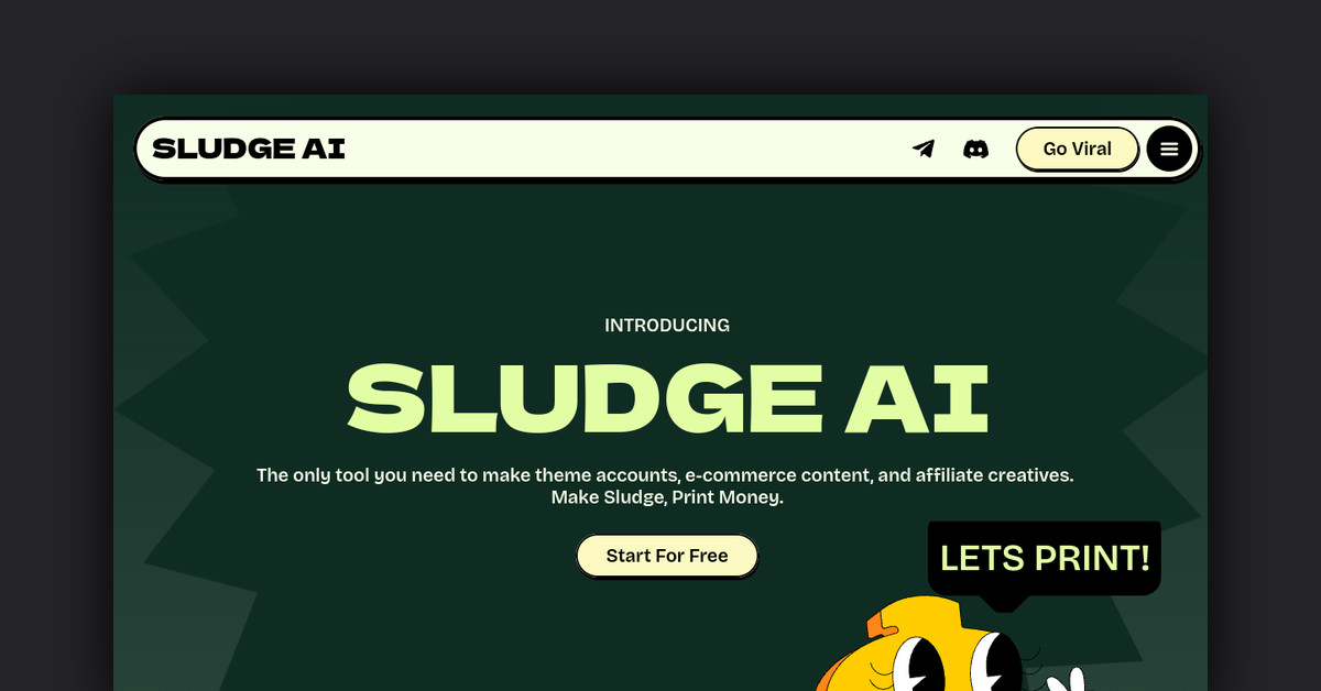SLUDGE AI Showcase