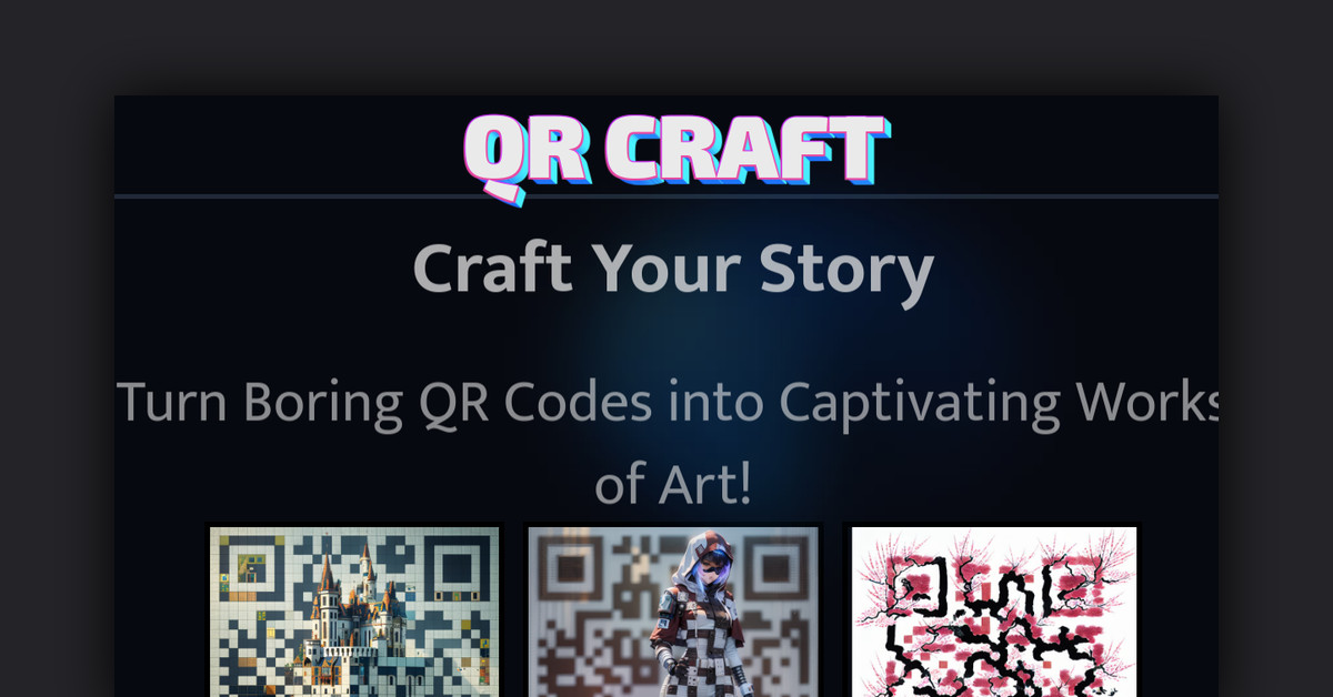 Qrcraft Showcase