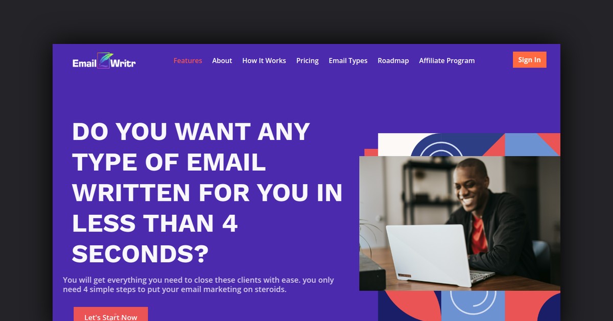 EmailWritr Showcase