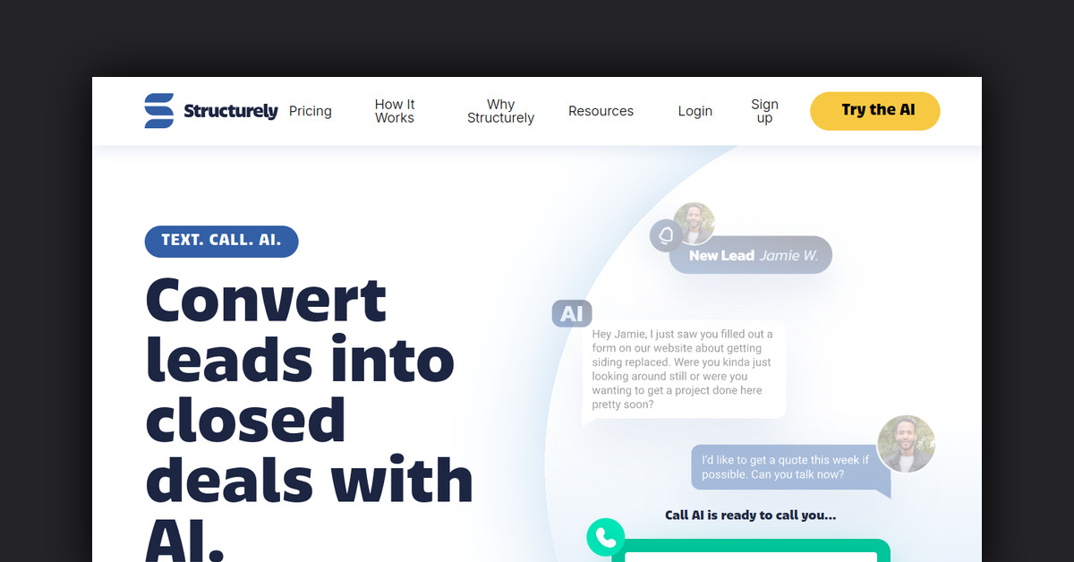 Structurely Showcase