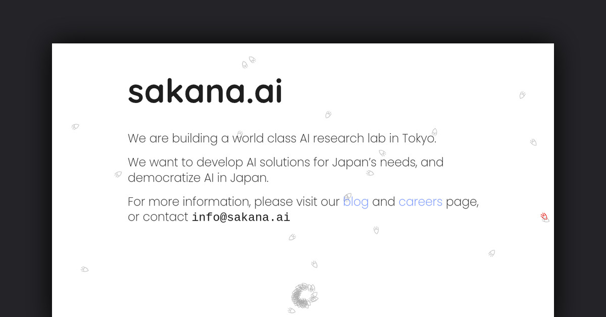 Sakana AI Showcase