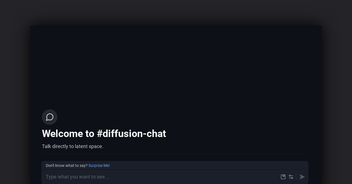Diffusion.chat Showcase