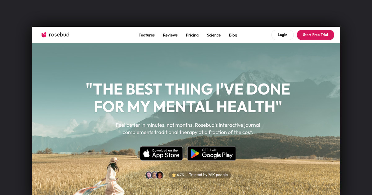 Rosebud Journal Showcase