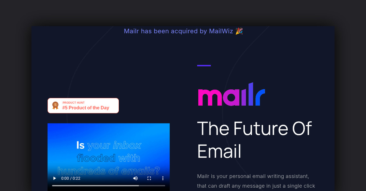 Mailr Showcase