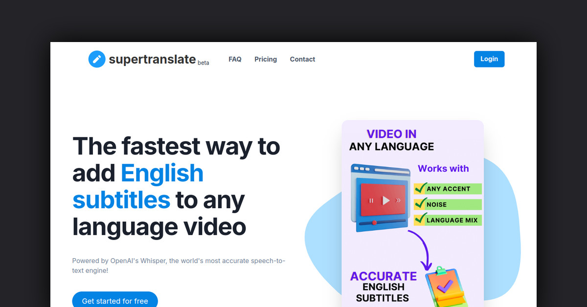 Supertranslate Showcase