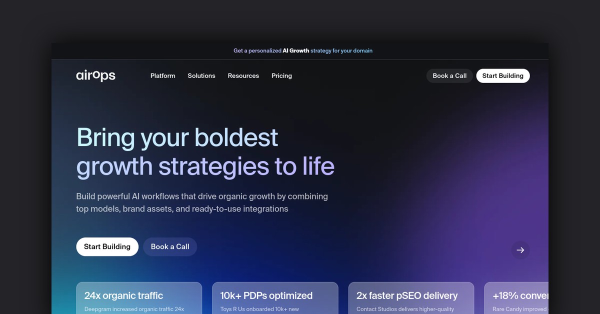 AirOps Studio Showcase