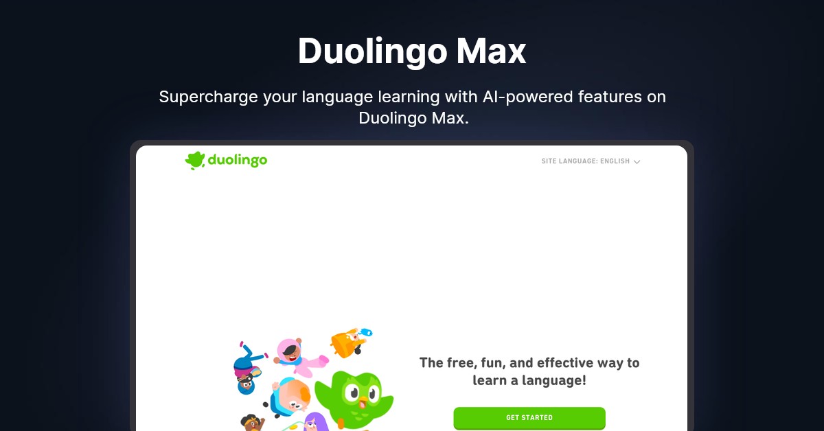 Duolingo Max Showcase