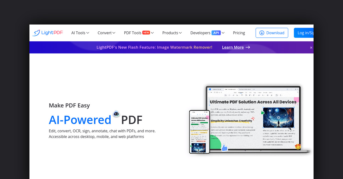 LightPDF Showcase