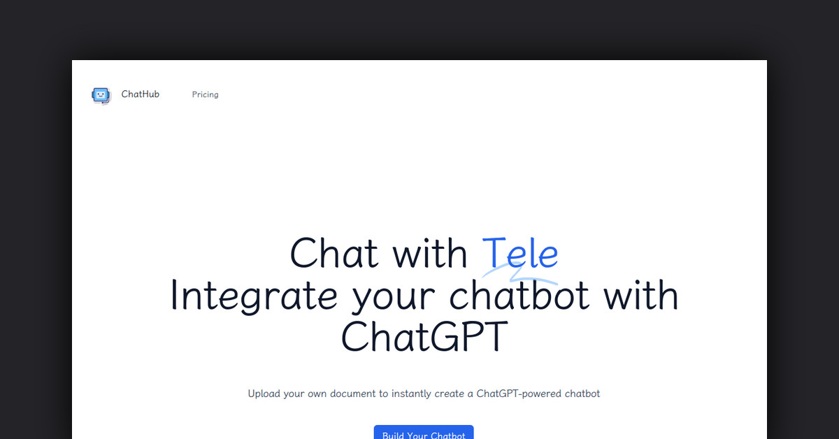 ChatHub.dev Showcase