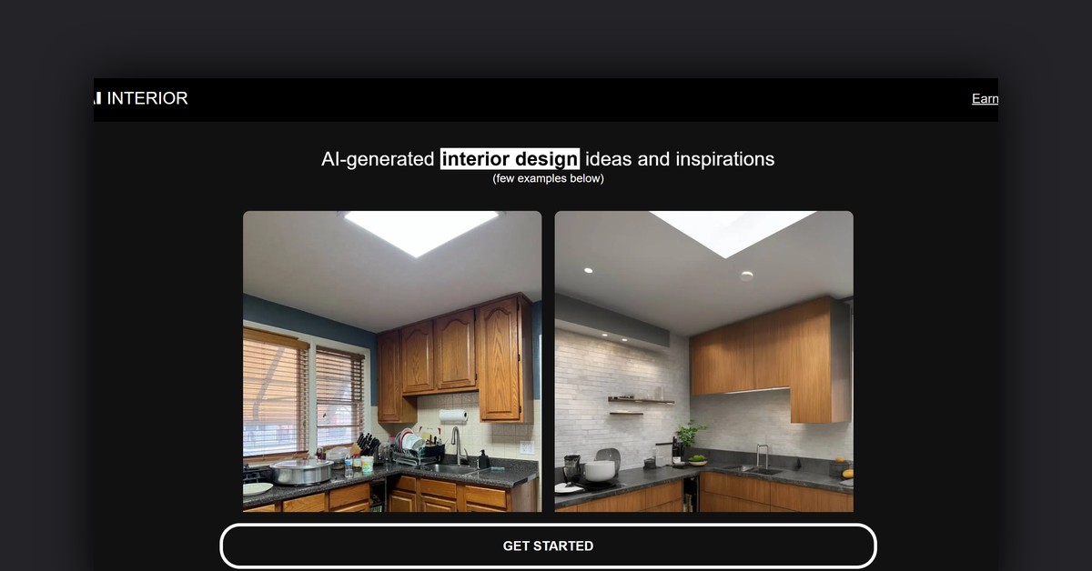 AI Interior Showcase