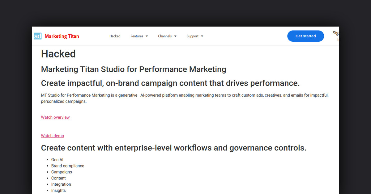 Darwin studio Showcase