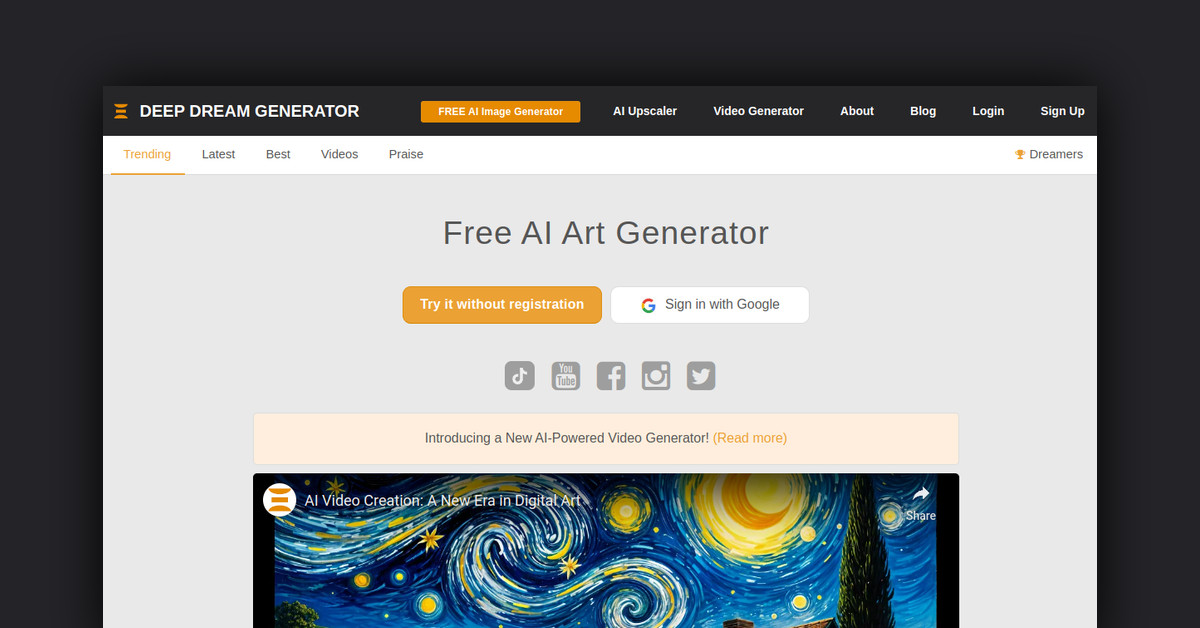 Deepdreamgenerator Showcase