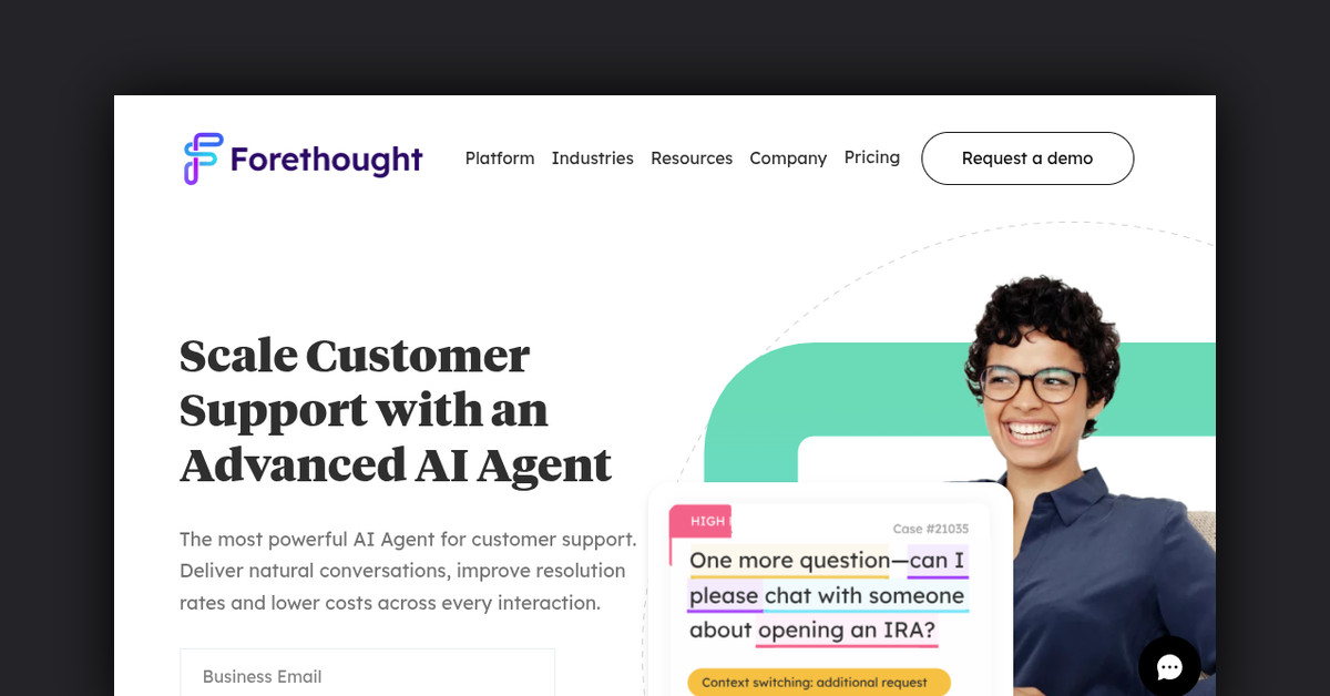 Forethought Showcase