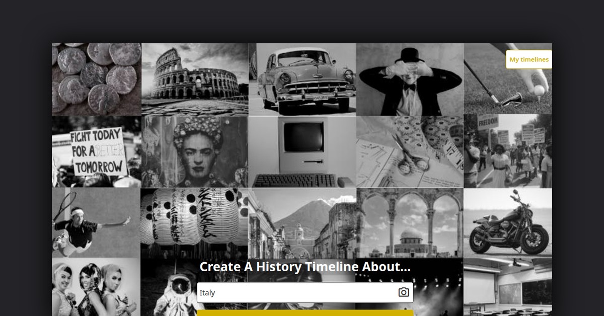 History Timelines Showcase