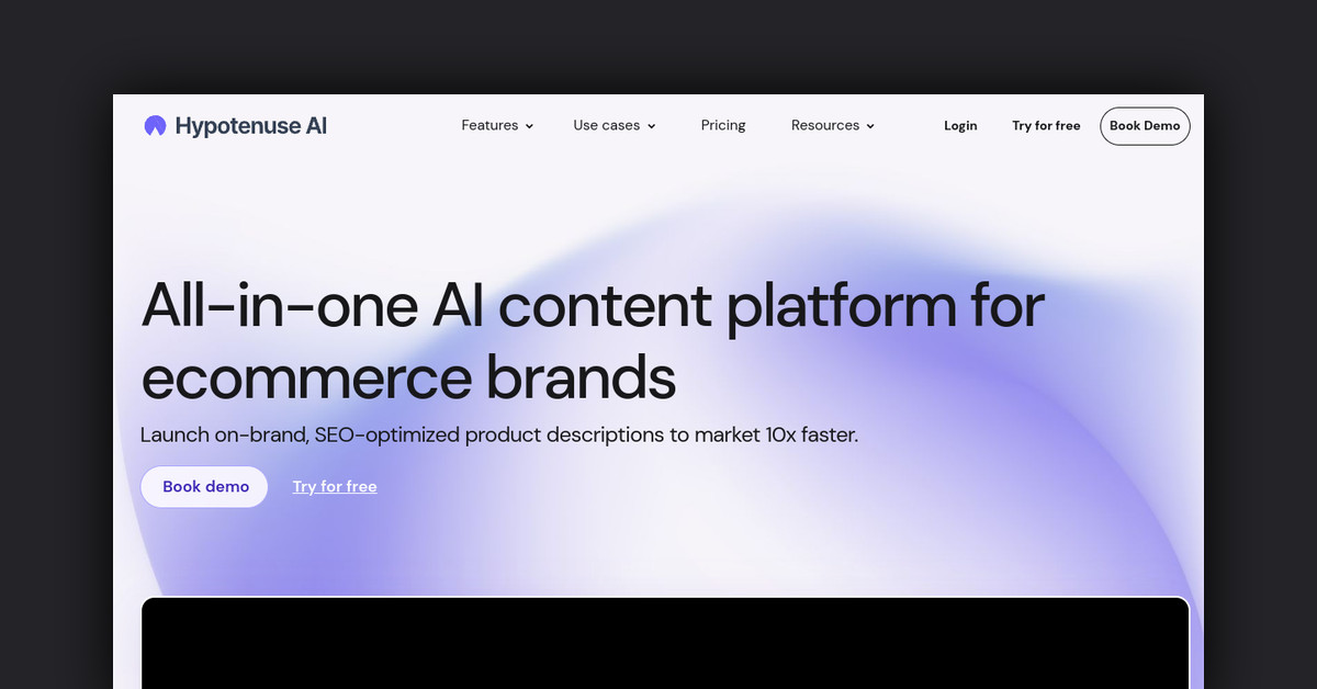 Hypotenuse.ai Showcase
