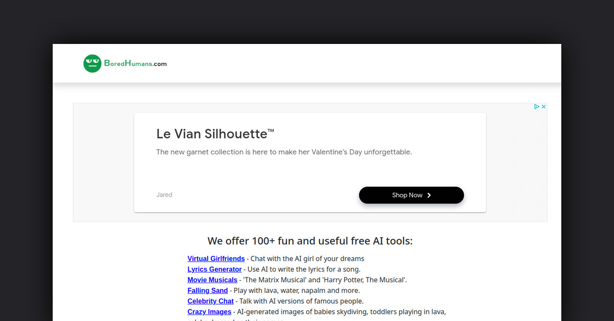 BoredHumans Showcase