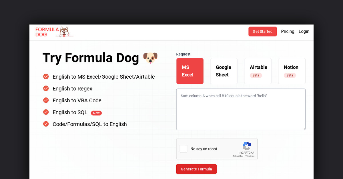 Formula Dog Showcase