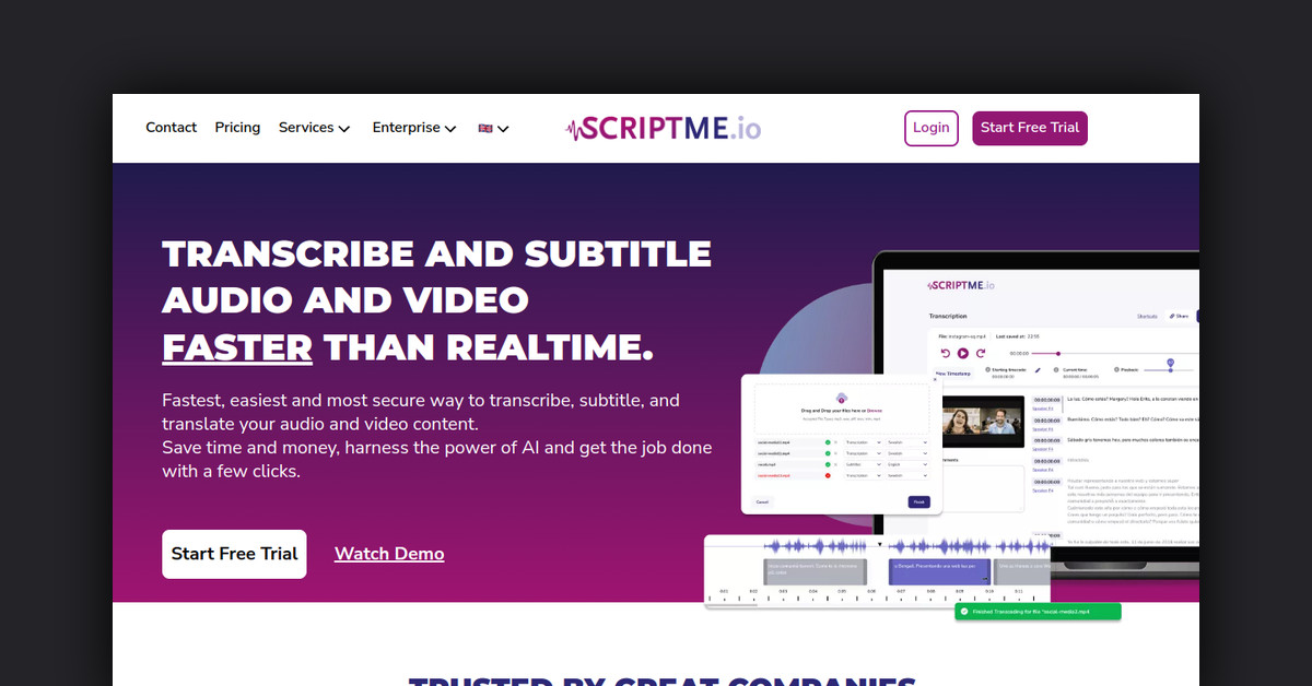 ScriptMe Showcase