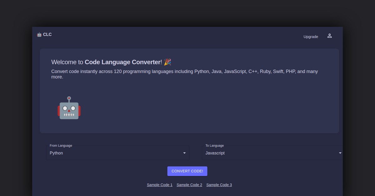 CodeConverter Showcase