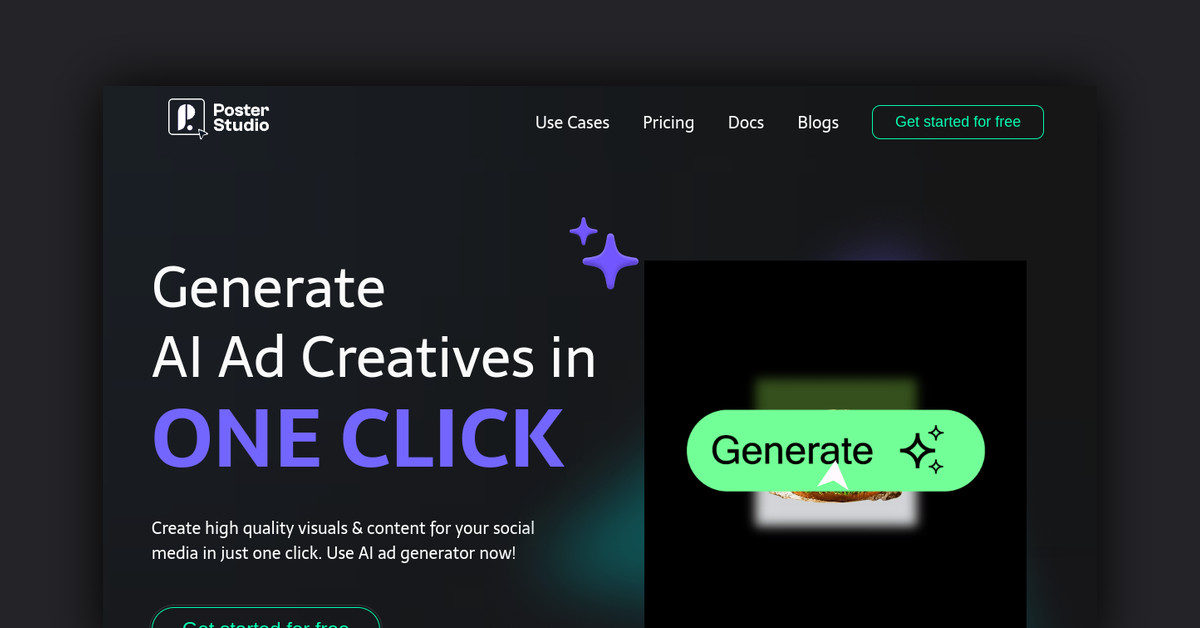 PosterStudio Showcase